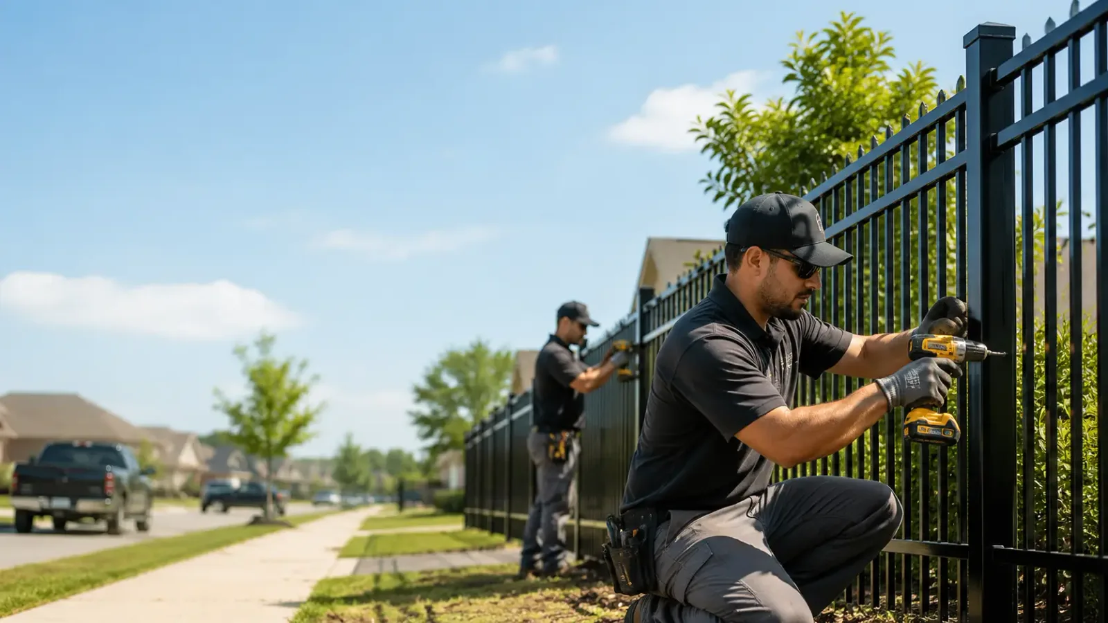 Metal Fence Installation in Vinton, OH